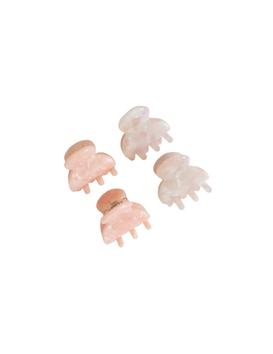 Y2Klips Set of 4 - Blush & Pearl