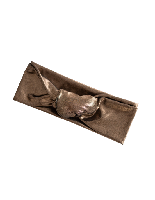 Glittering Rose Gold Knotband