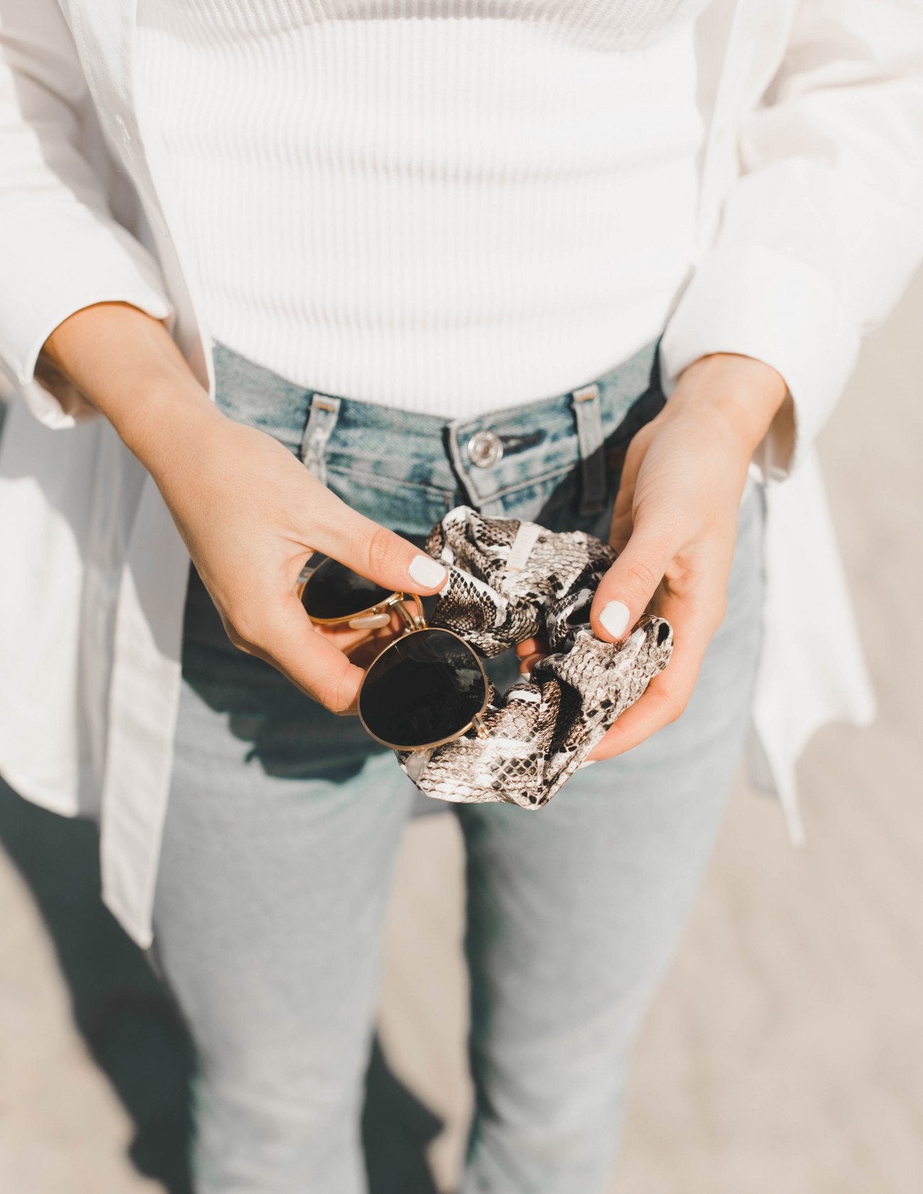Petite Luxe Snake Skin