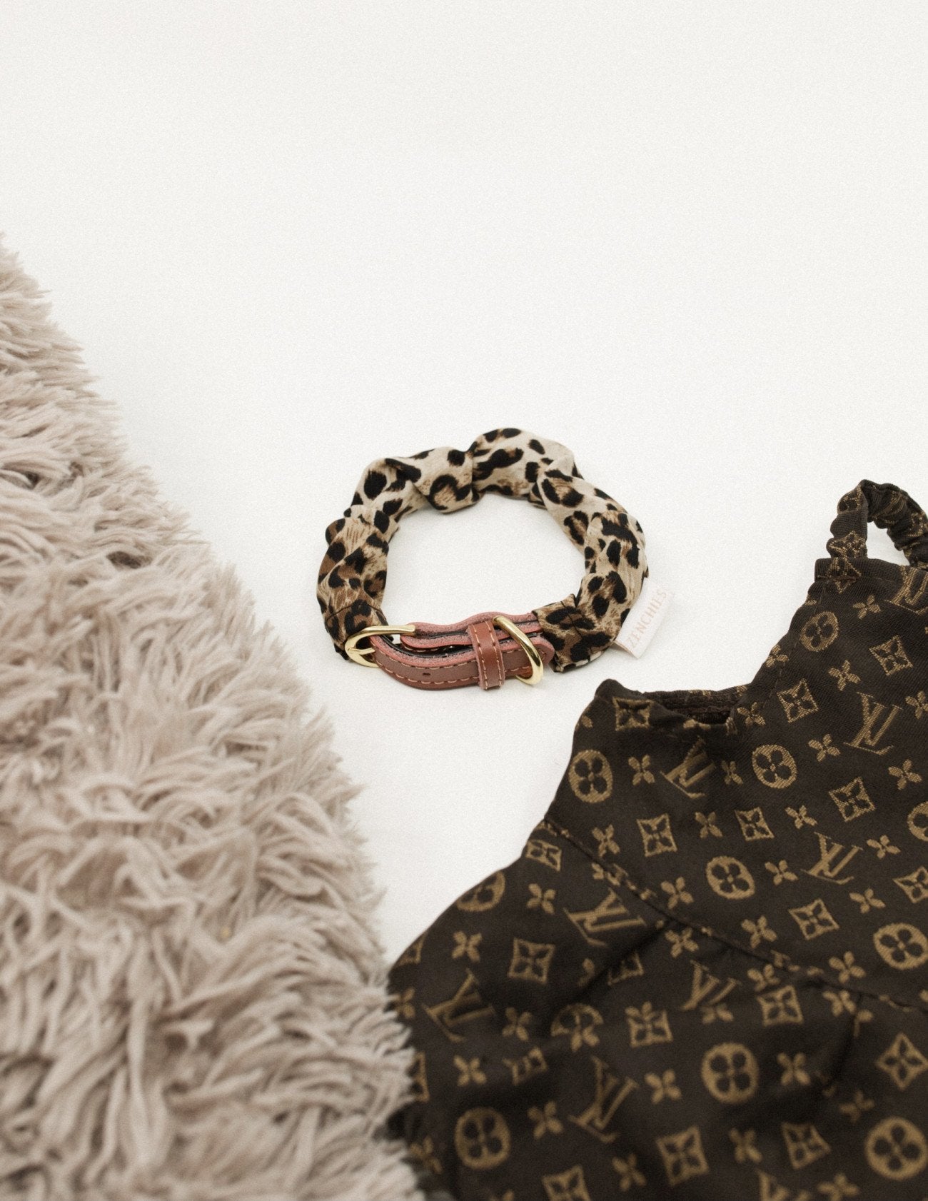 Leopard Pupchie Covering (Collar Not Included)