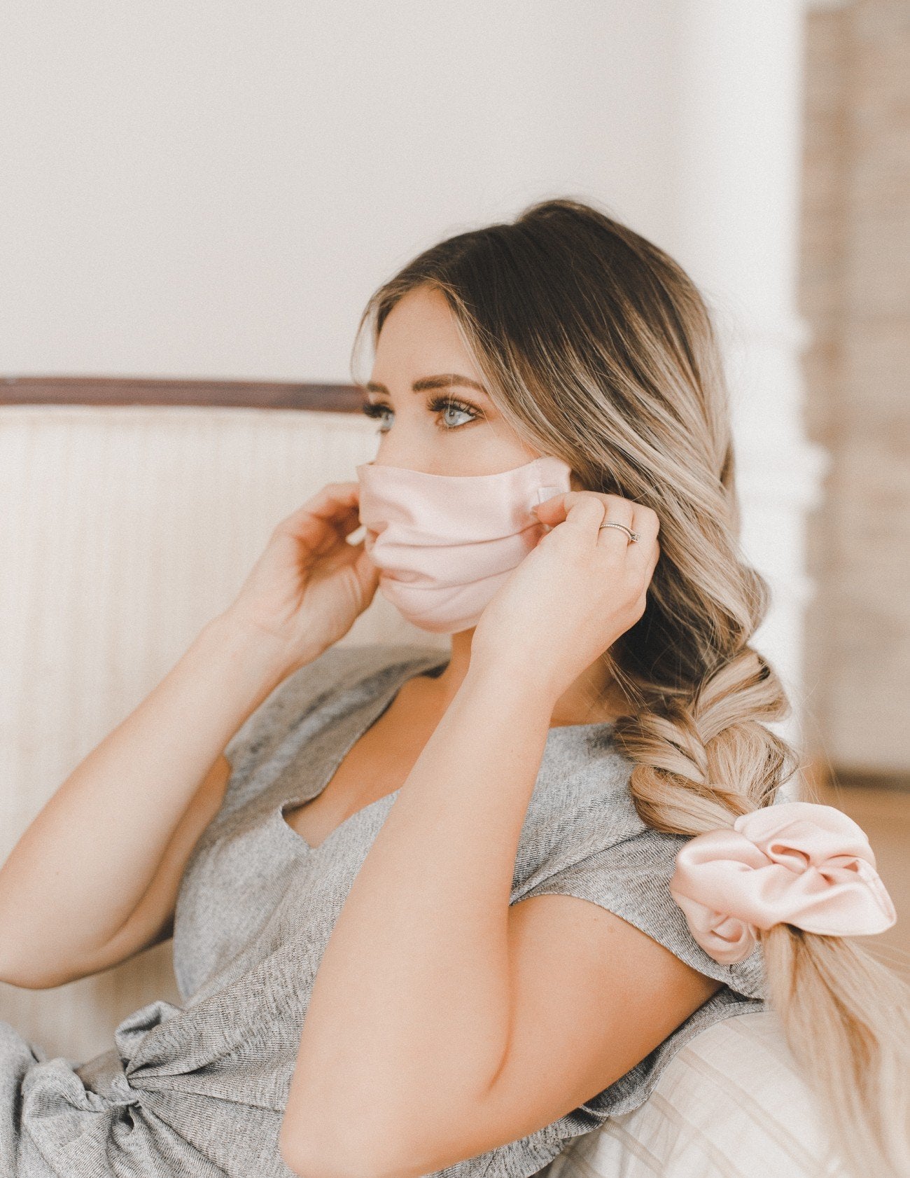 Blush Silk Zenchies Mask