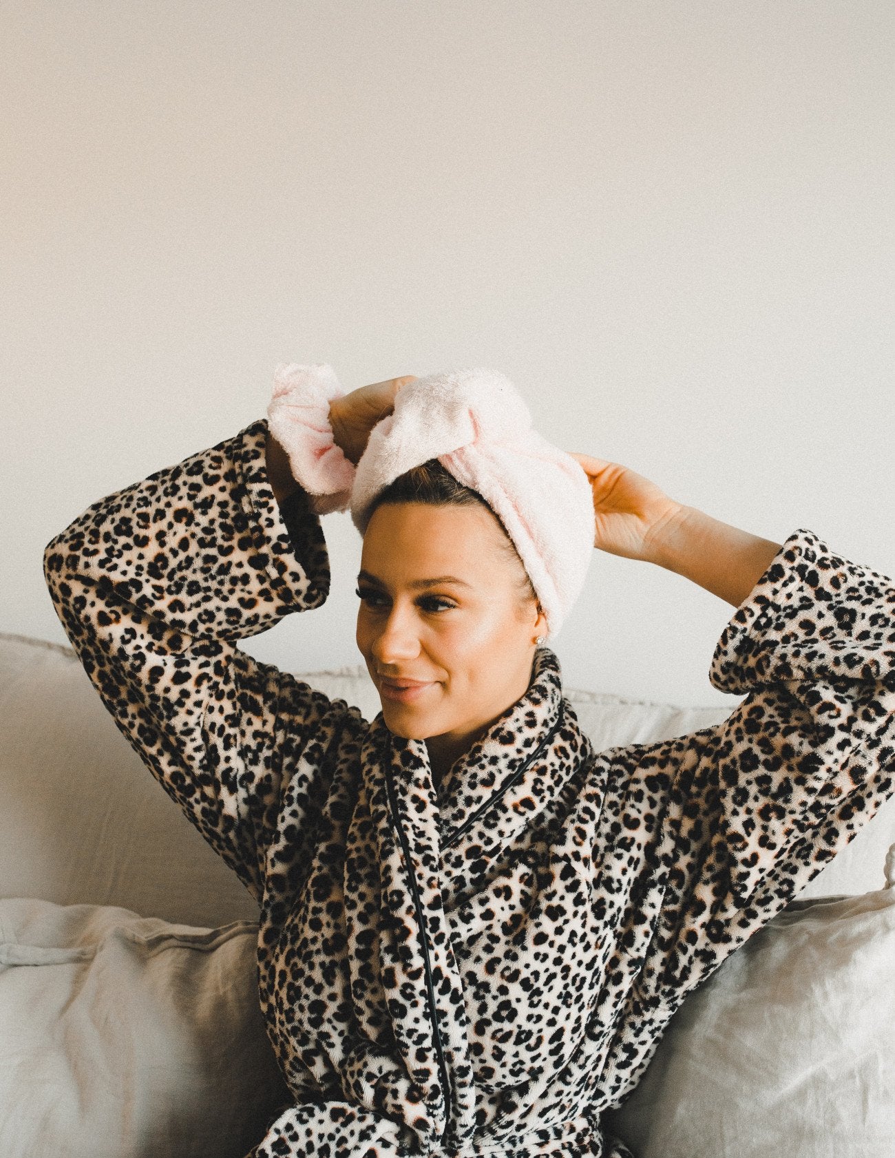 Blush Luxe Dry Hair Towel