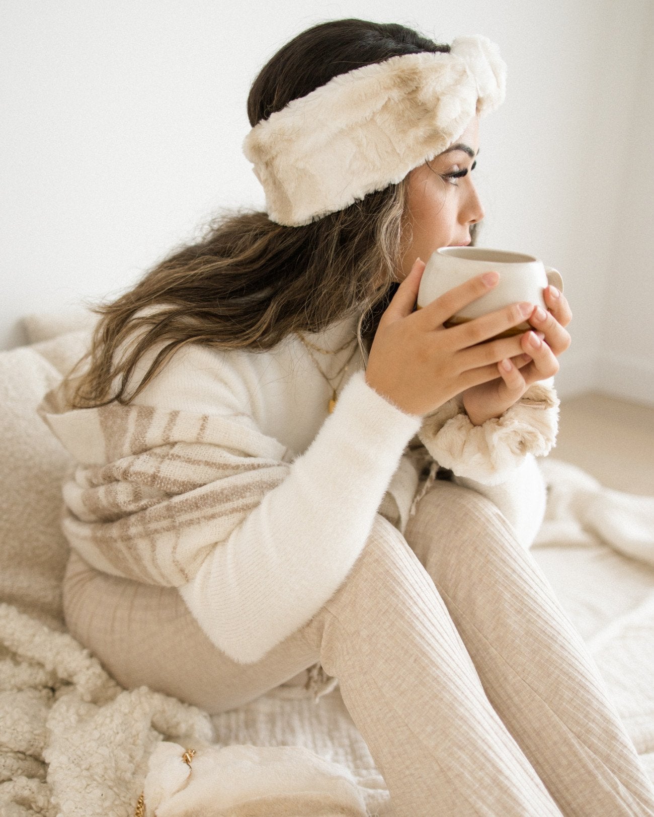 Faux Fur Knotband