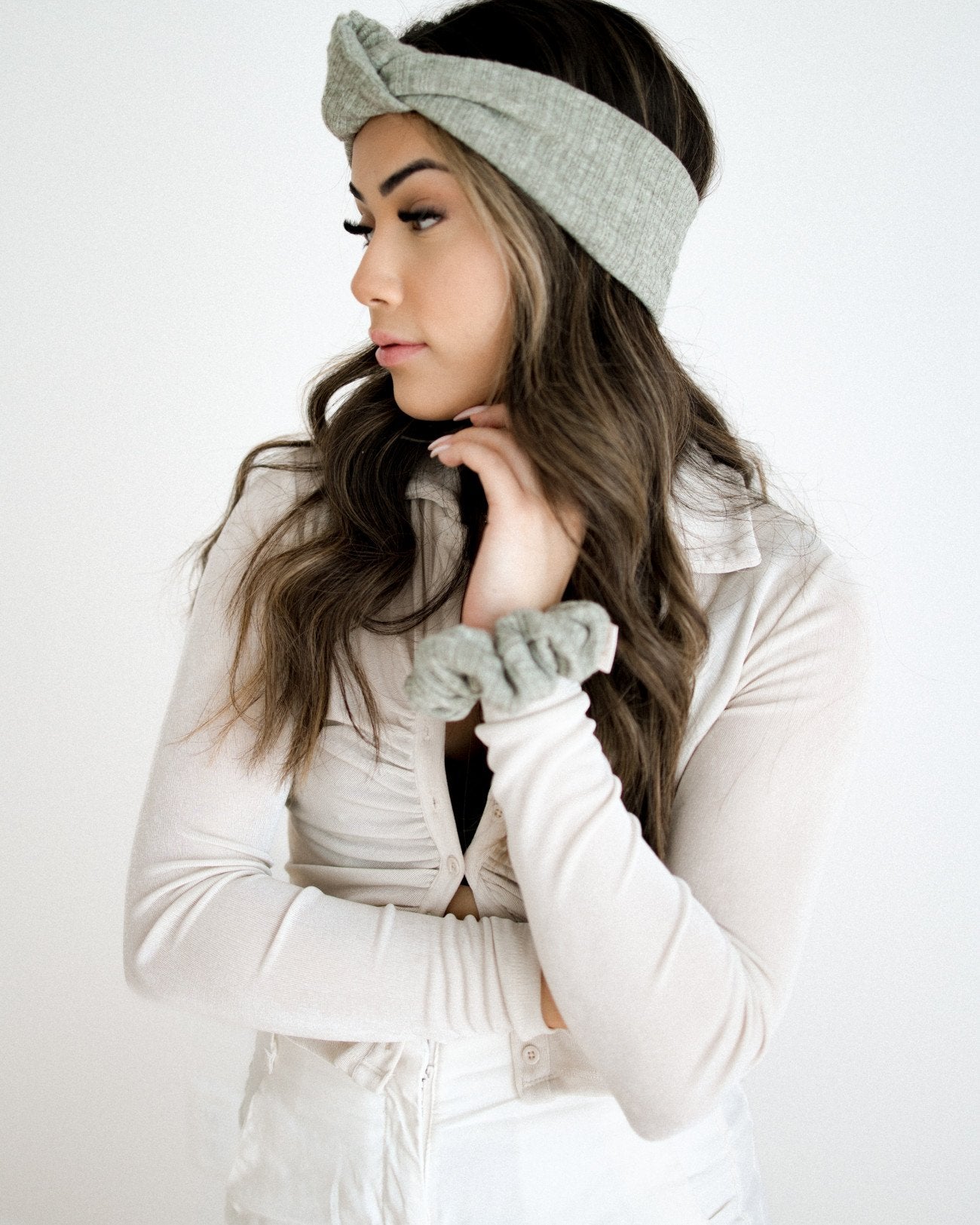 Sage Sweater Weather Knotband