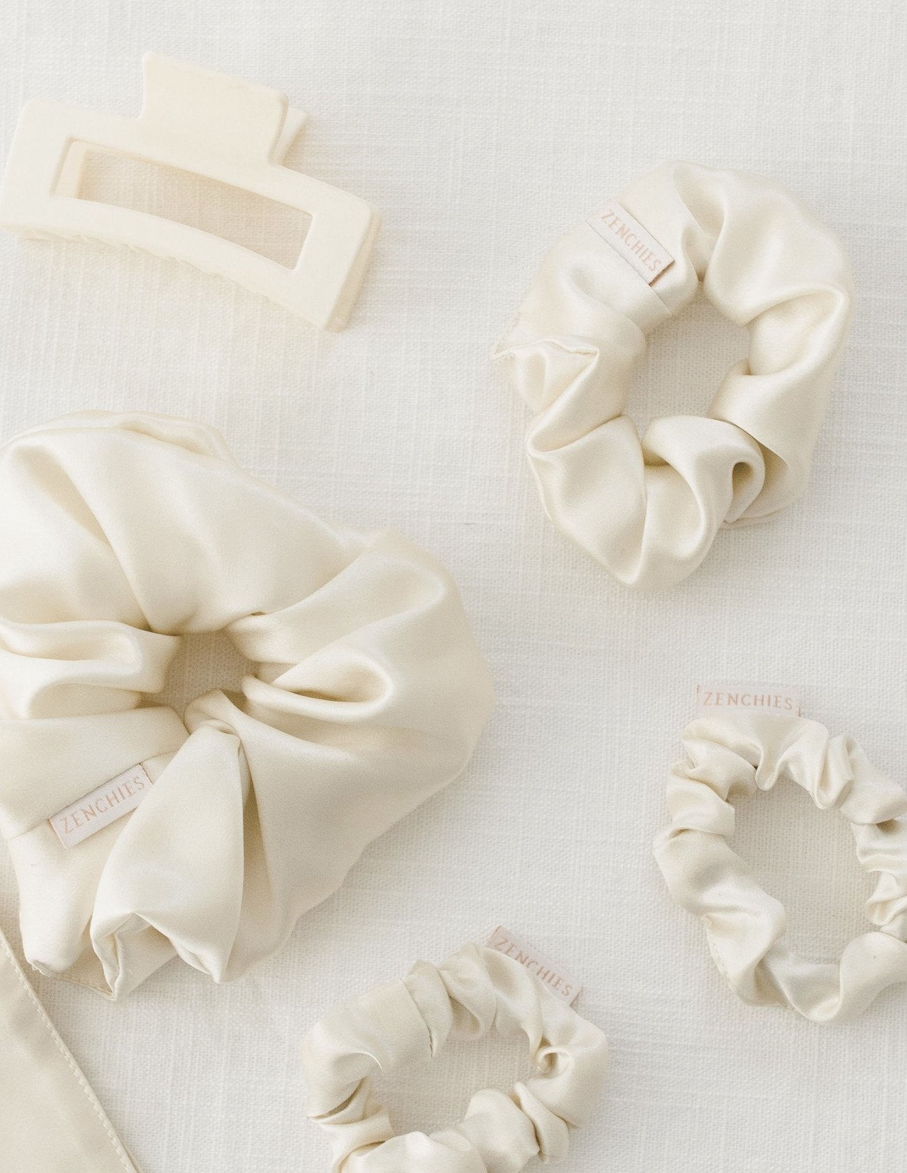 Petite Ivory Silk