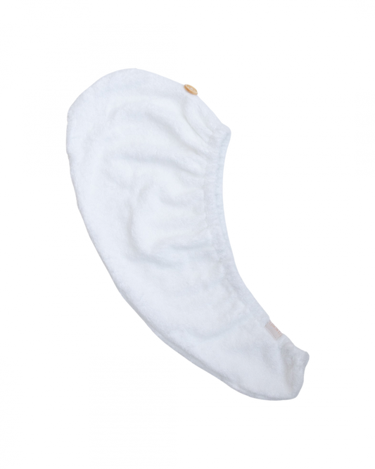Ivory Luxe Dry Hair Towel