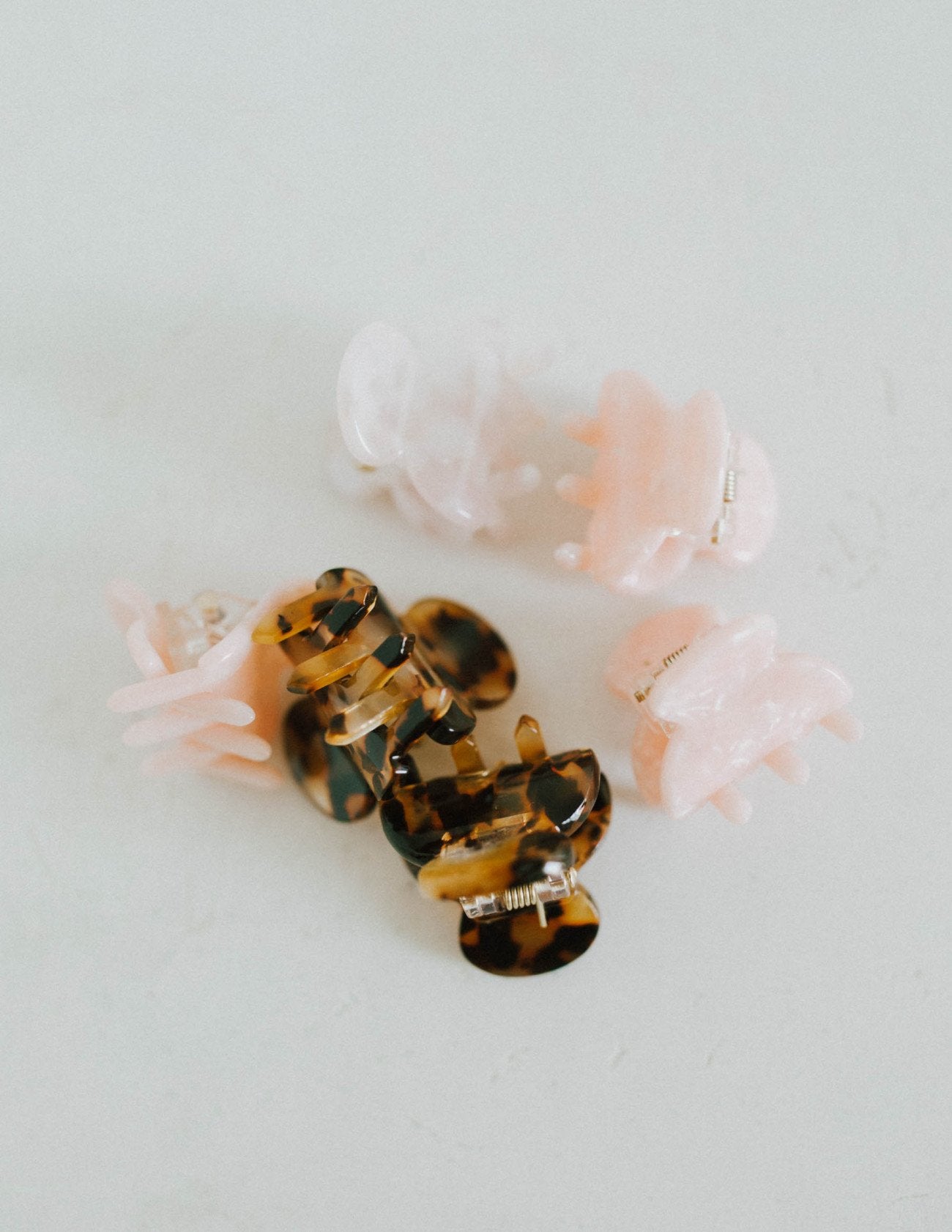 Y2Klips Set of 4 - Blush & Leopard