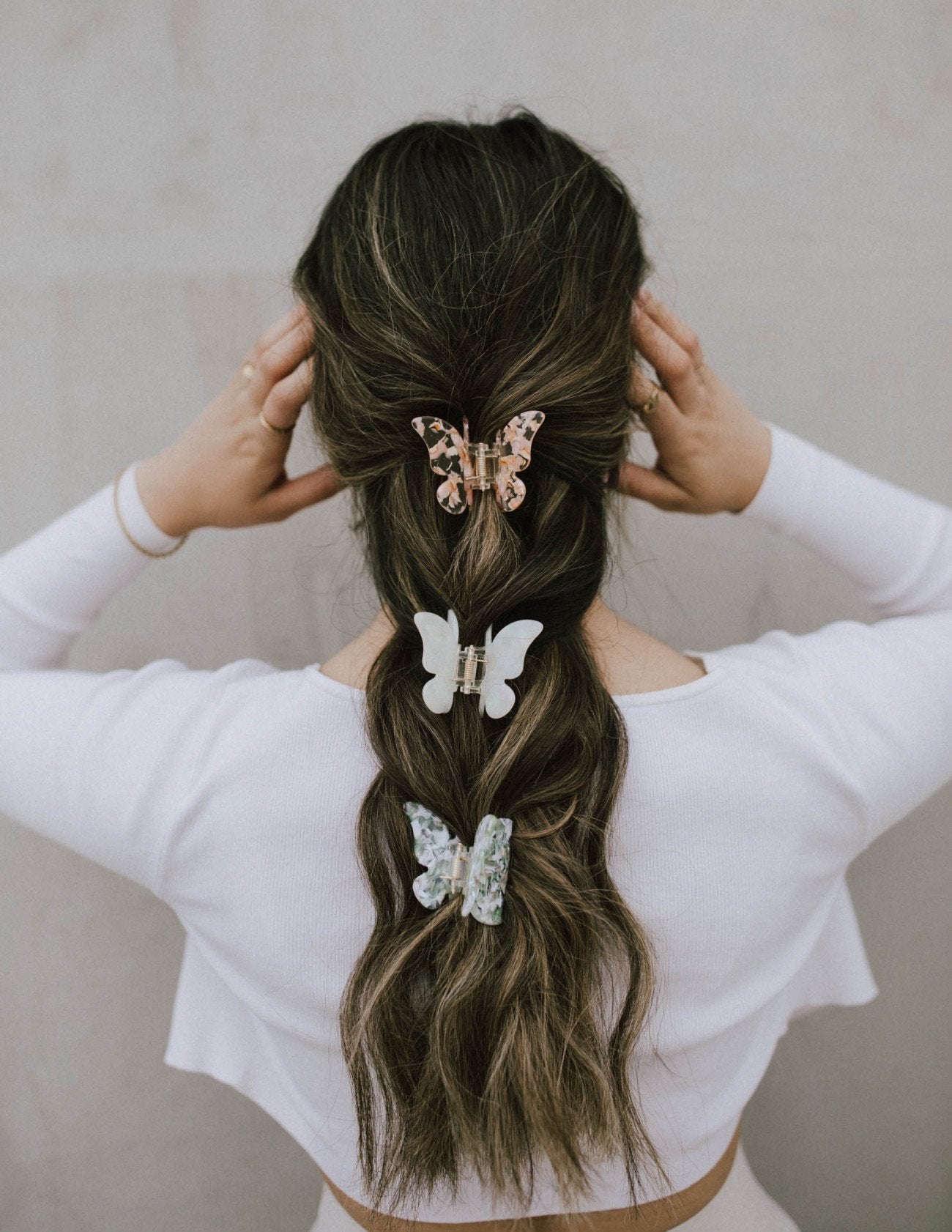 Butterfly Claw Clip Set