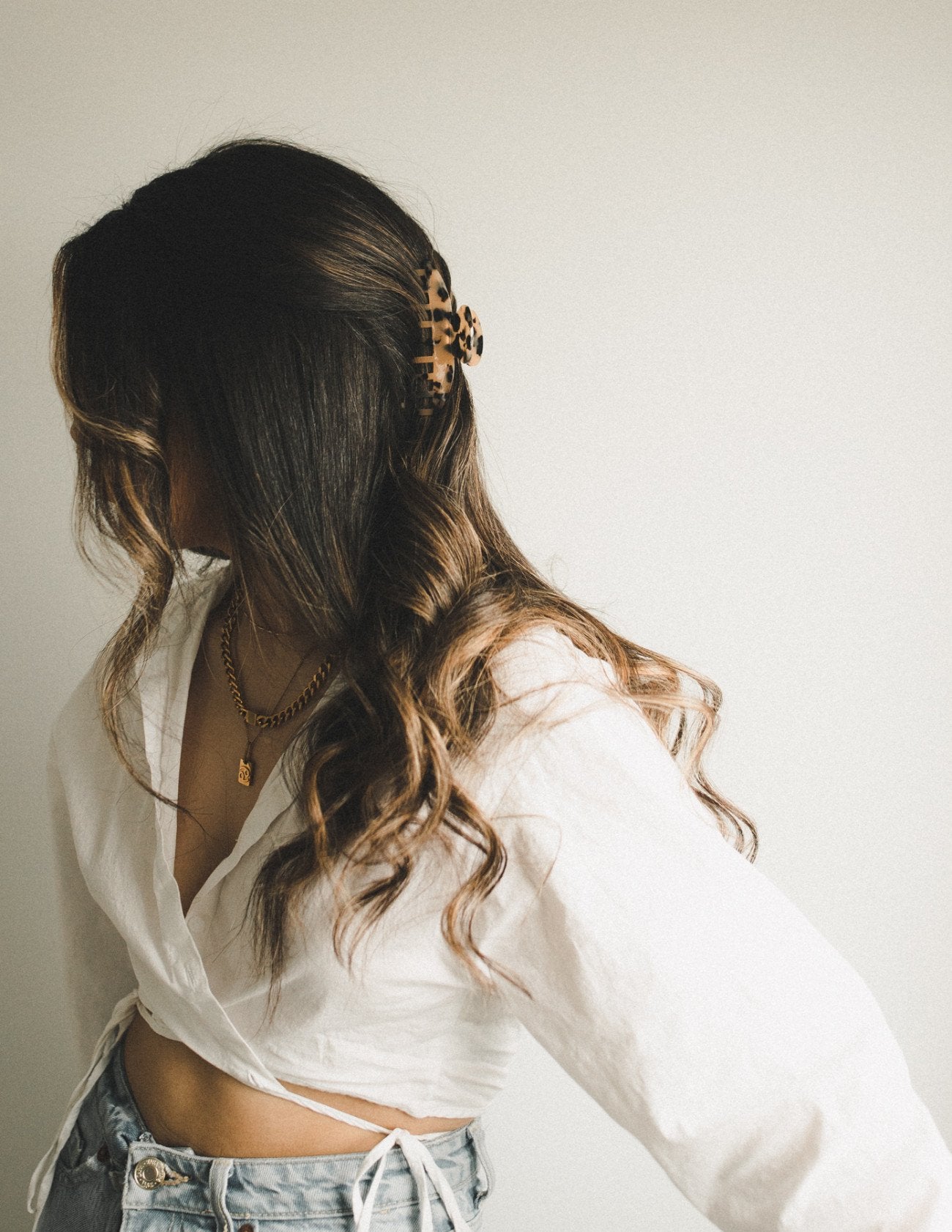 Couture Claw Clip Leopard