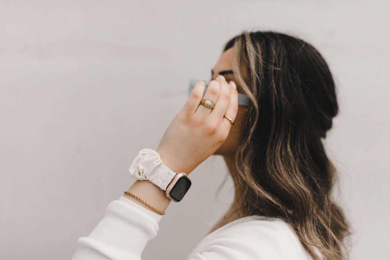 Moët Silk Apple Watch Band