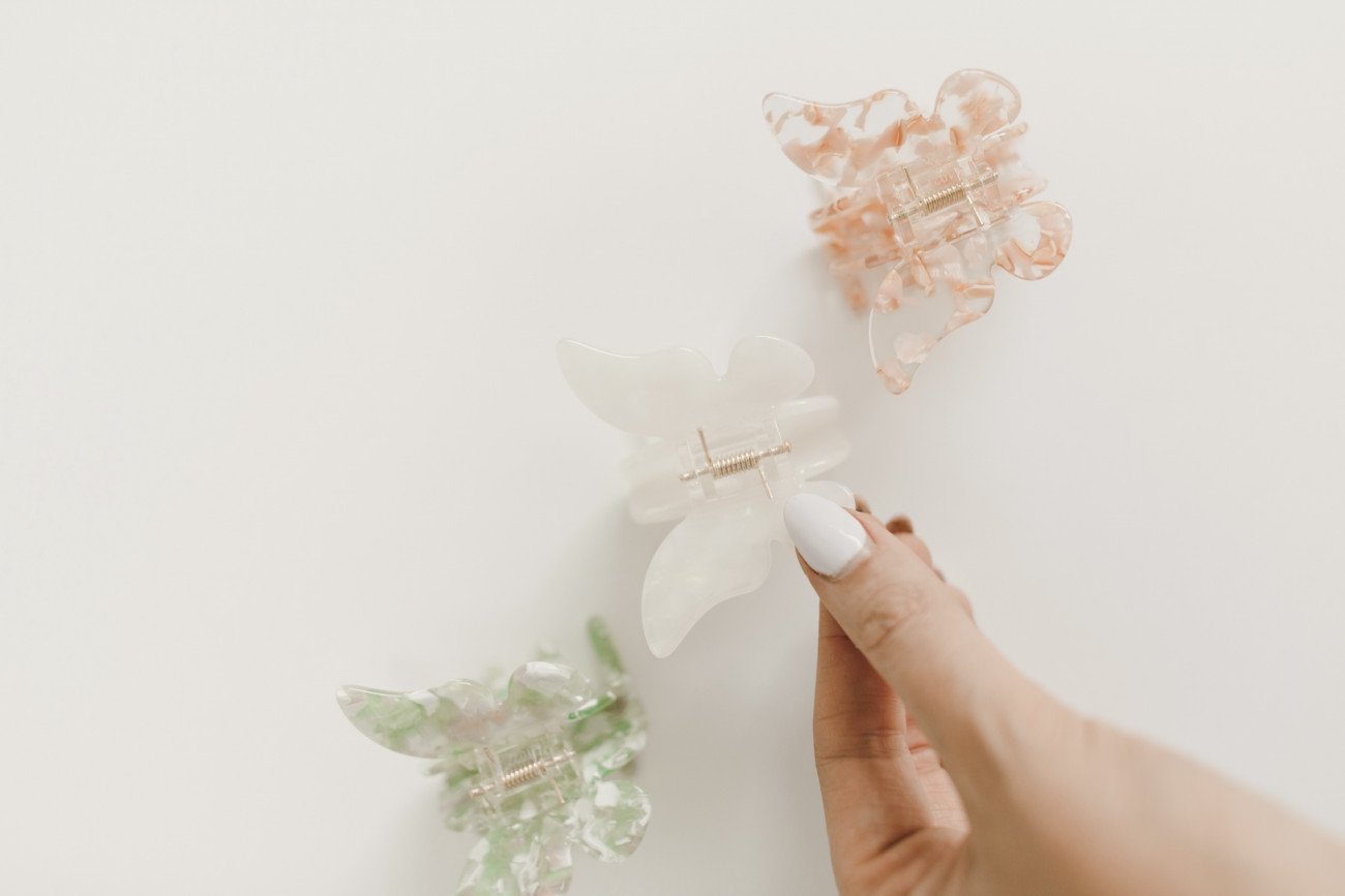 Butterfly Claw Clip Set