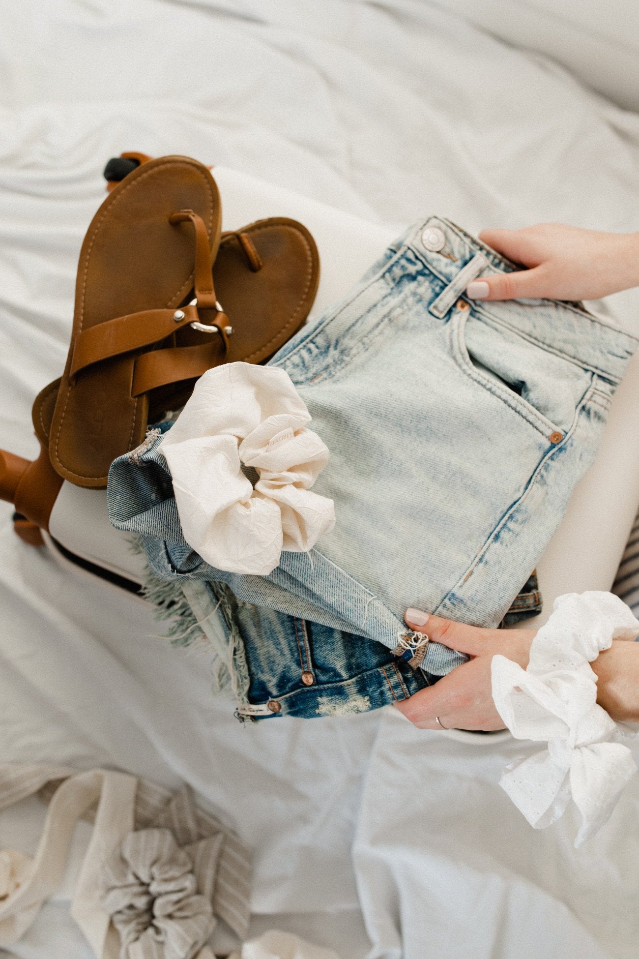 Petite Eyelet Dove
