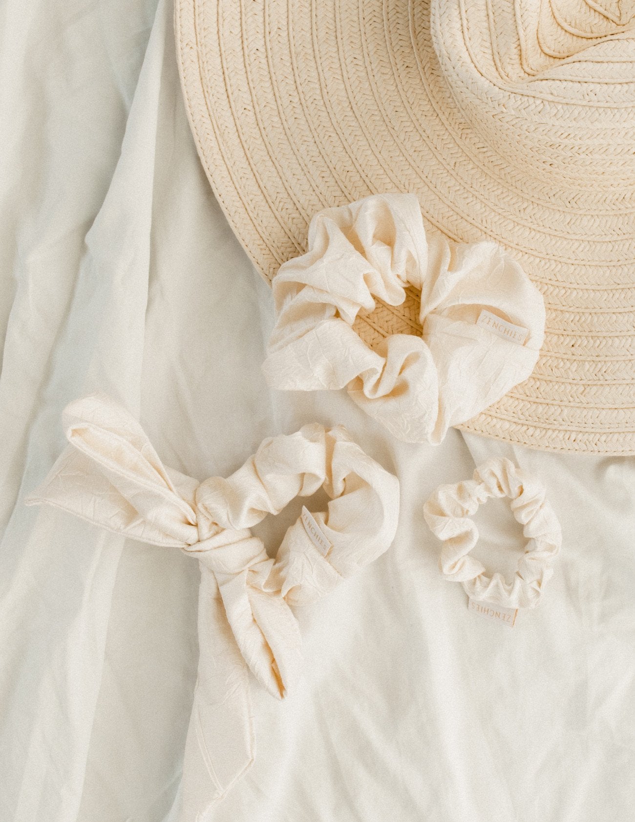Moët Silk Scrunchie & Bow Set