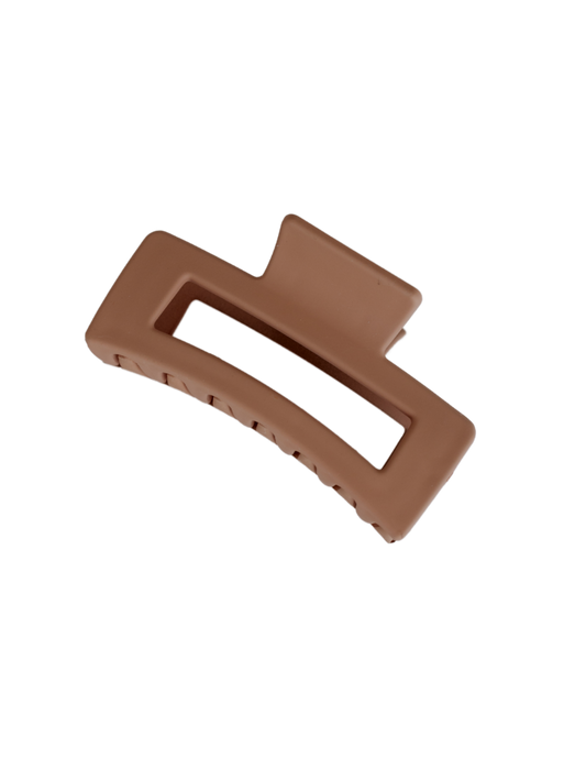 So Fetch Claw Clip Taupe- Oversized