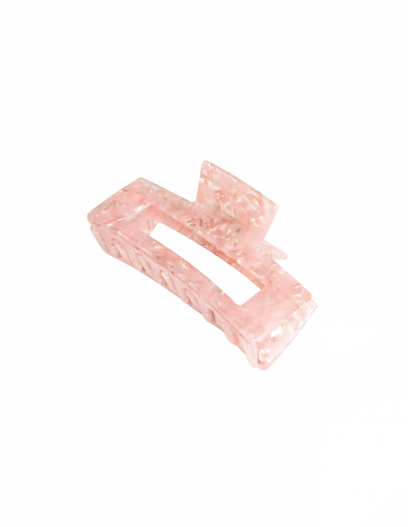 As If Claw Clip Rose Quartz- Oversized